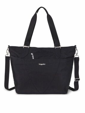 Baggallini Black Convertible Shoulder Tote